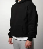 HOODIE WASHED BLACK – Bild 3