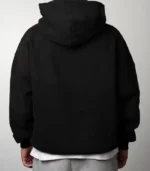 HOODIE WASHED BLACK – Bild 4