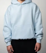HOODIE WASHED BABYBLUE – Bild 3