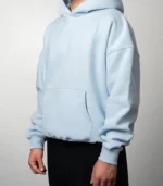 HOODIE WASHED BABYBLUE – Bild 4
