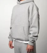 HOODIE MELANGE GREY – Bild 4