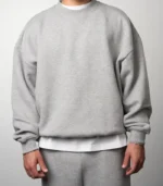 SWEATER MELANGE GREY – Bild 3