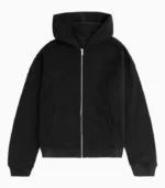 ZIPPER WASHED BLACK