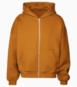 ZIPPER WASHED CARAMEL CAFE